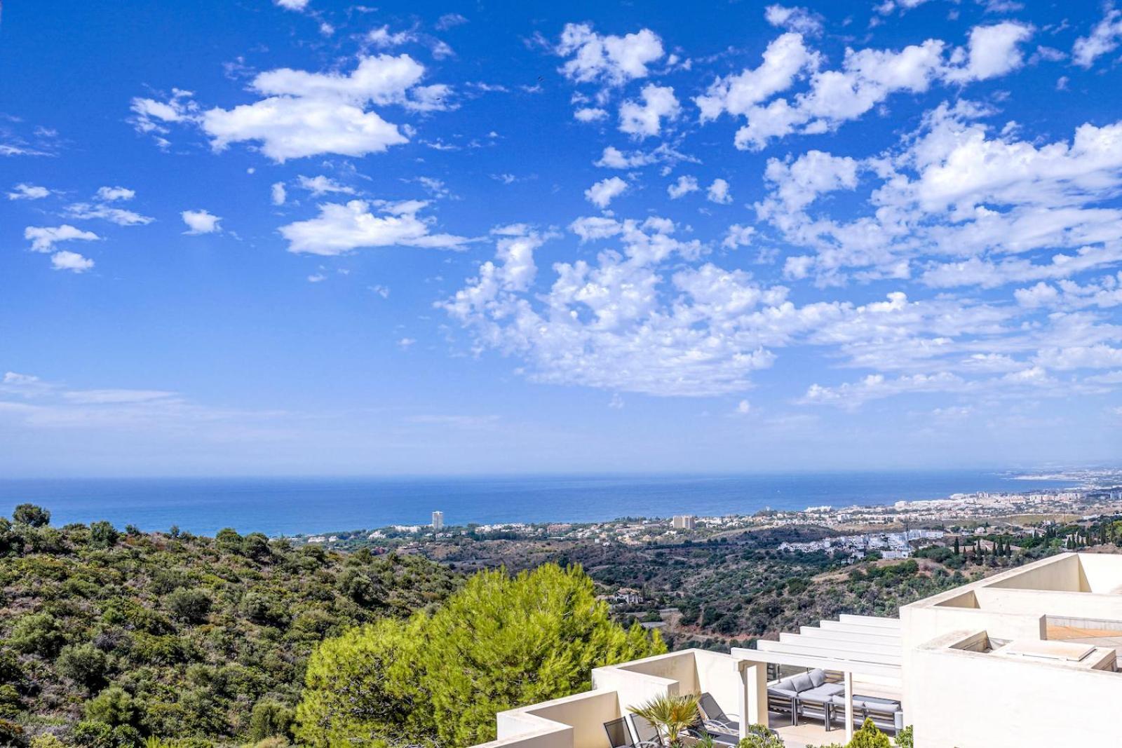 Spectacular Views - Luxury Apartment In Resort - Marbella Hills المظهر الخارجي الصورة