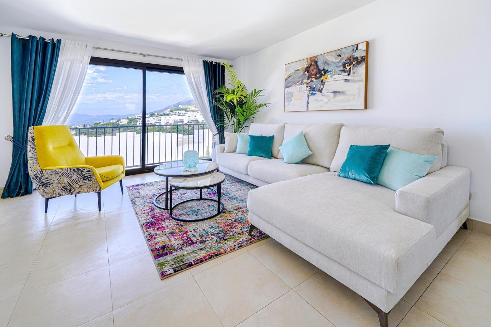 Spectacular Views - Luxury Apartment In Resort - Marbella Hills المظهر الخارجي الصورة