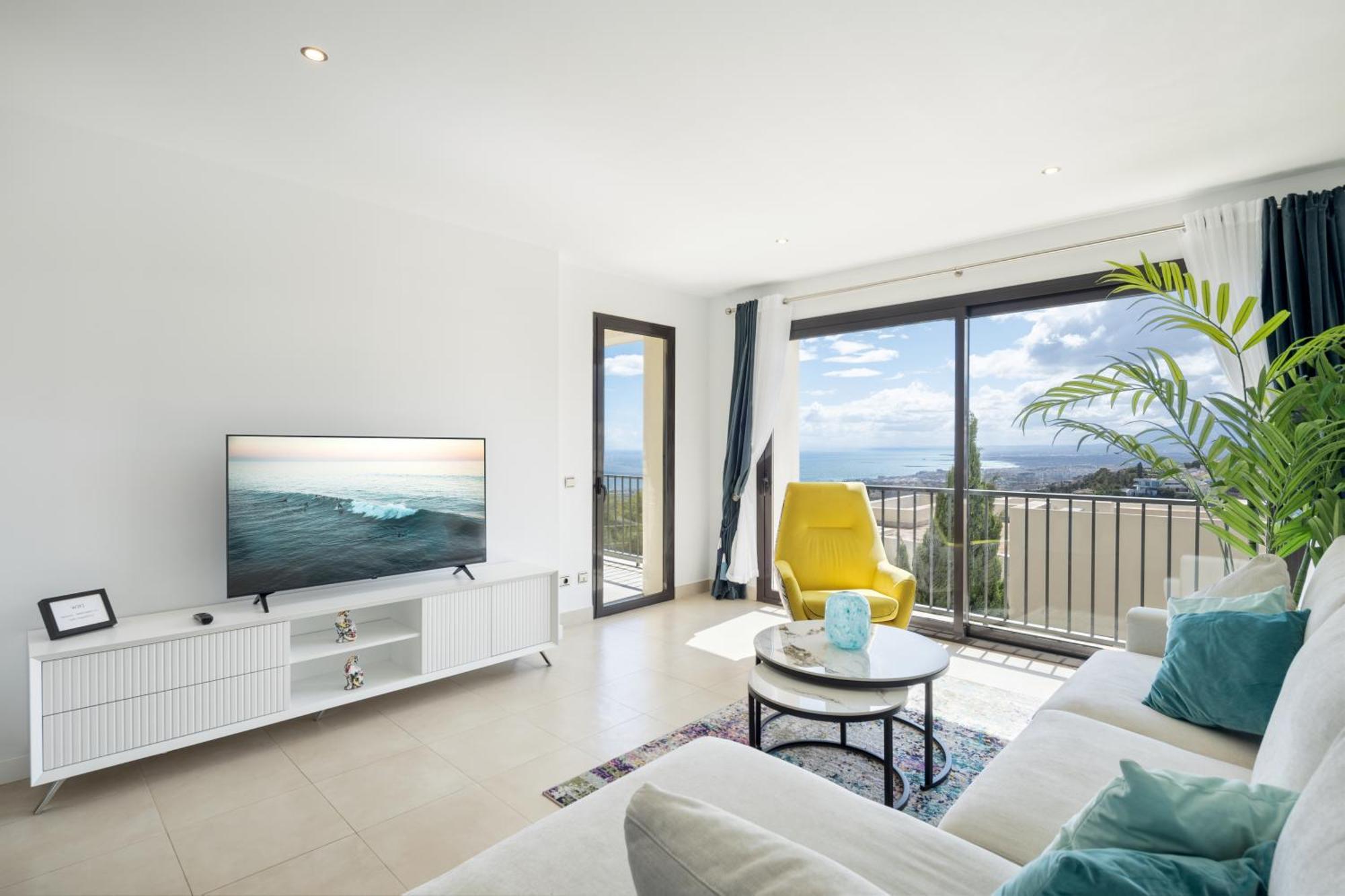 Spectacular Views - Luxury Apartment In Resort - Marbella Hills المظهر الخارجي الصورة