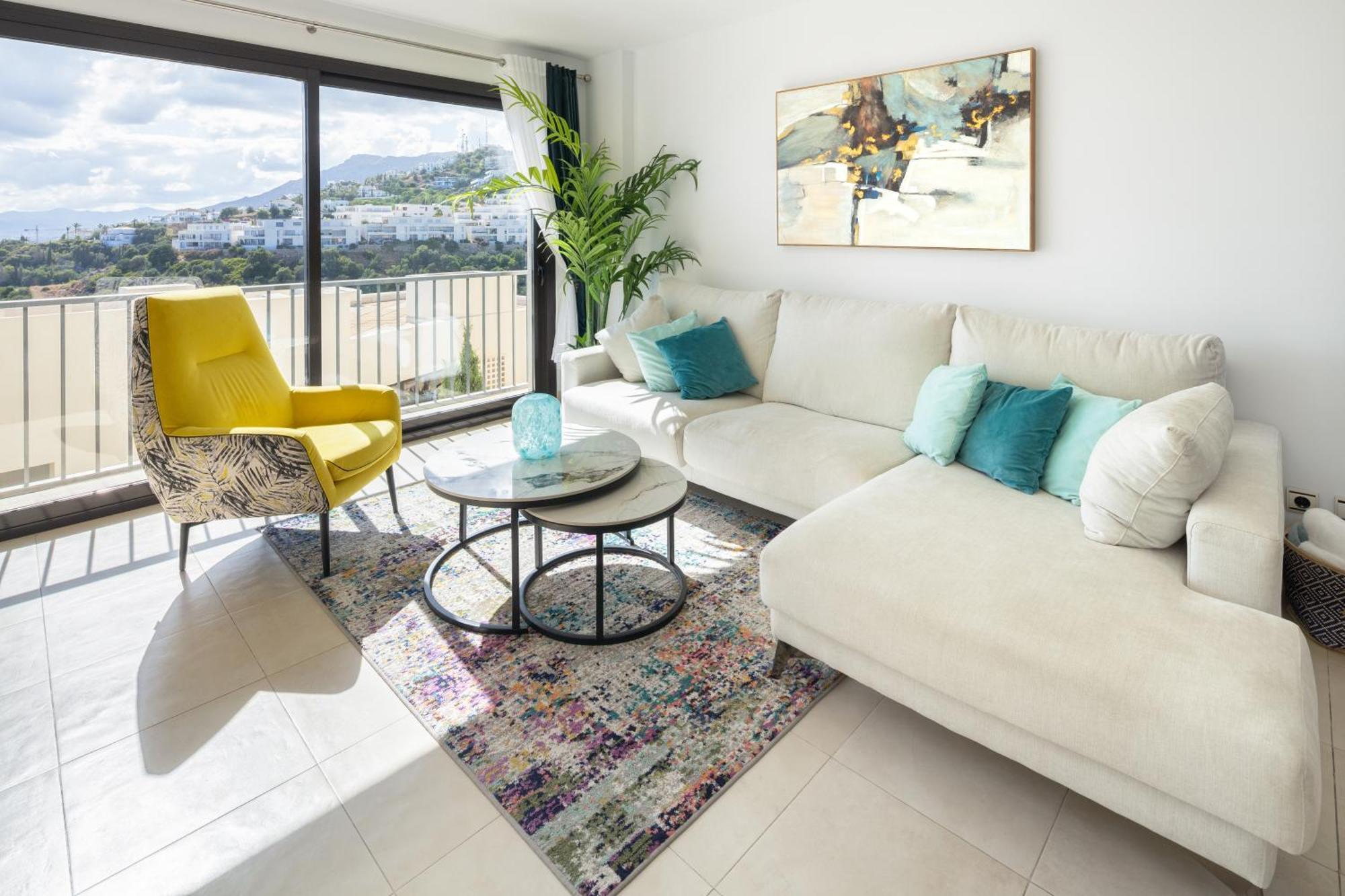 Spectacular Views - Luxury Apartment In Resort - Marbella Hills المظهر الخارجي الصورة