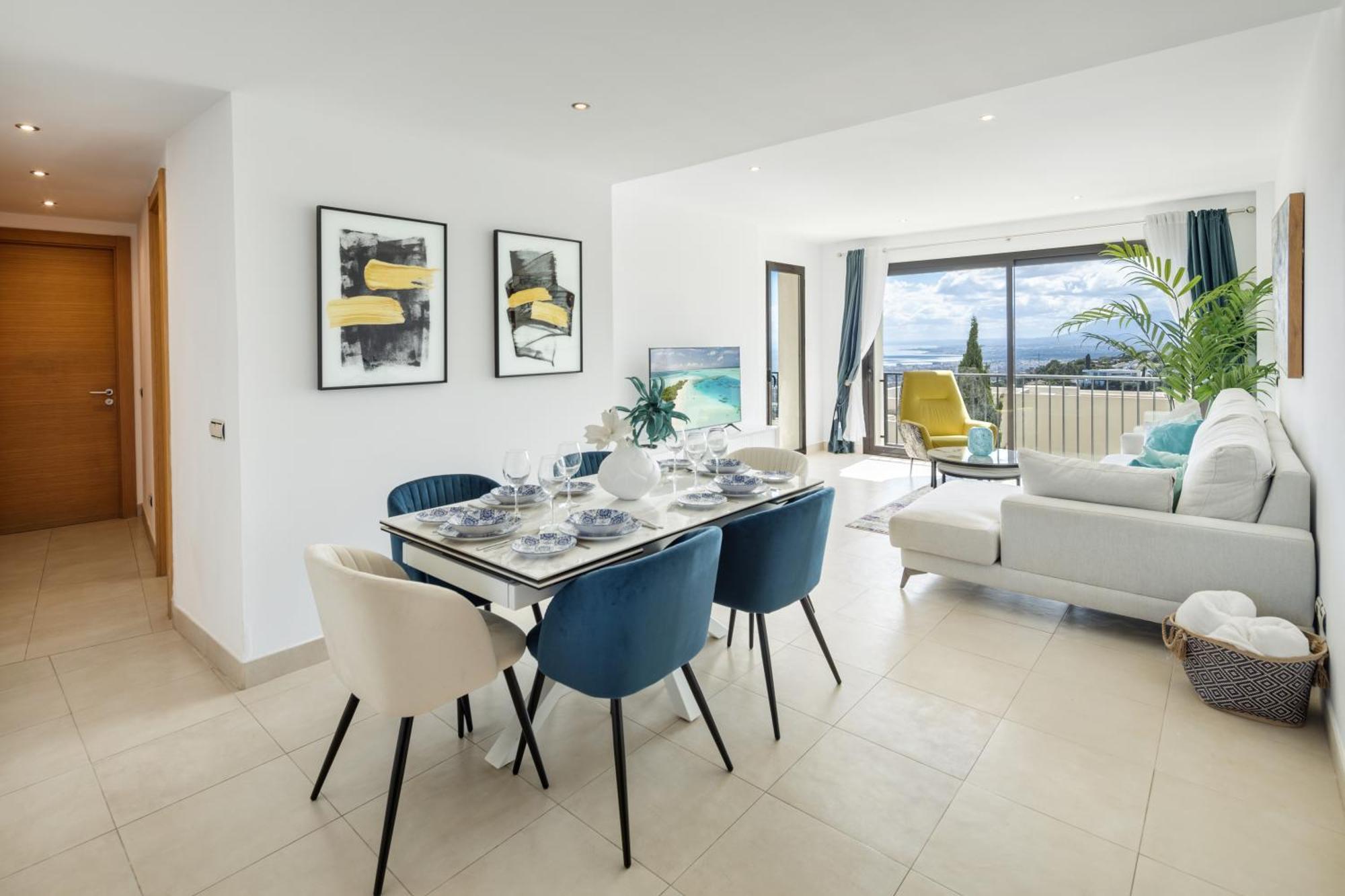 Spectacular Views - Luxury Apartment In Resort - Marbella Hills المظهر الخارجي الصورة