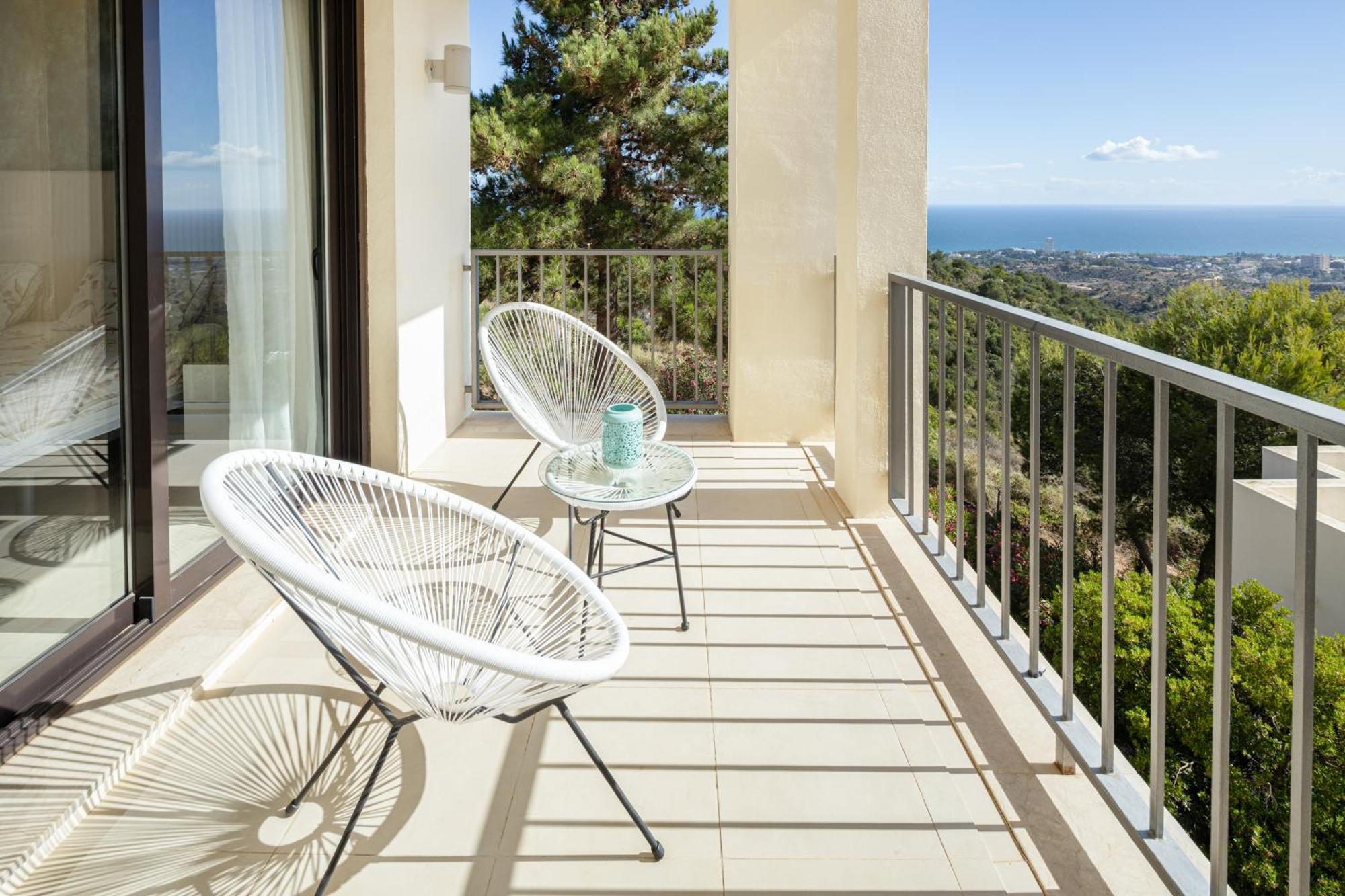 Spectacular Views - Luxury Apartment In Resort - Marbella Hills المظهر الخارجي الصورة